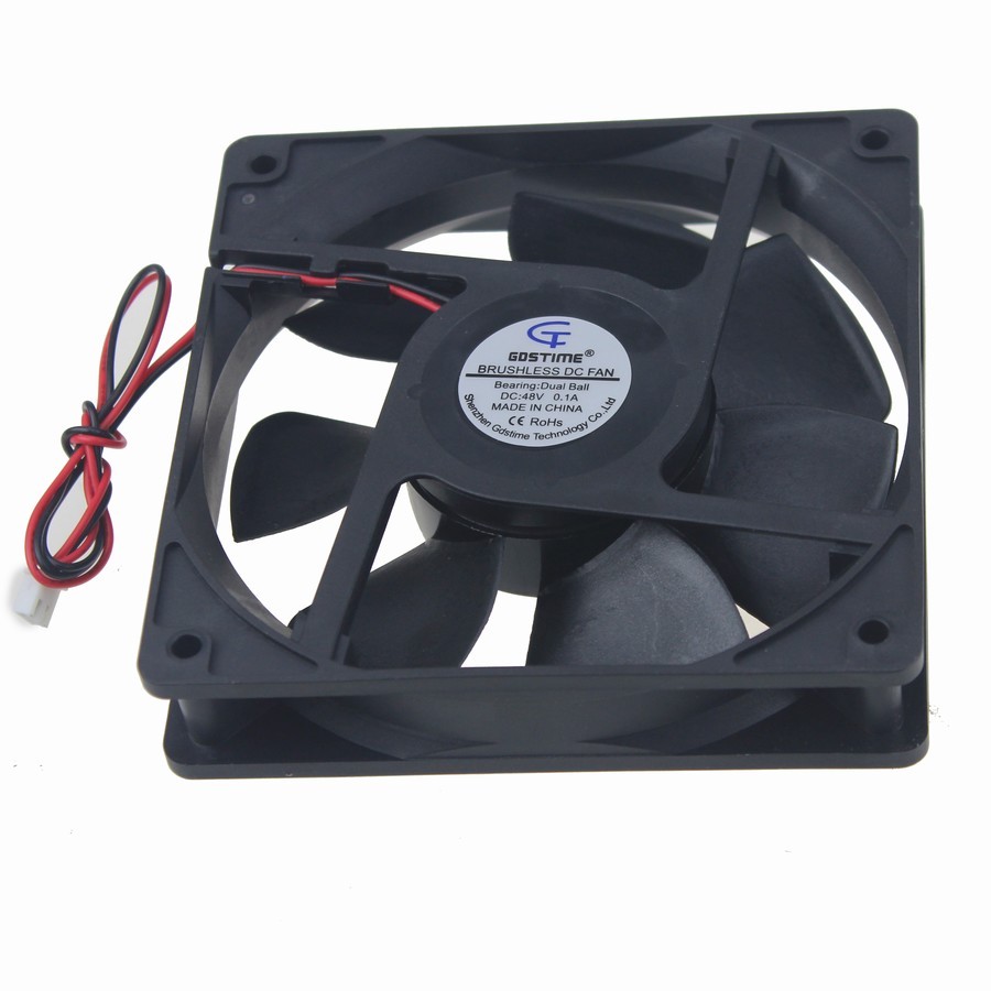 Delta Blowers GFB1248VHW 12076 120mm 12cm DC 48V 0.93A 6 -pin industrial axial cooling fans