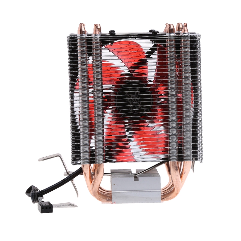 Aluminium CPU Water Cooler Radiator 240 Processor Double PWM 120mm LED Cooling Fan Liquid Water Cooling Cooler PC Case Desktop