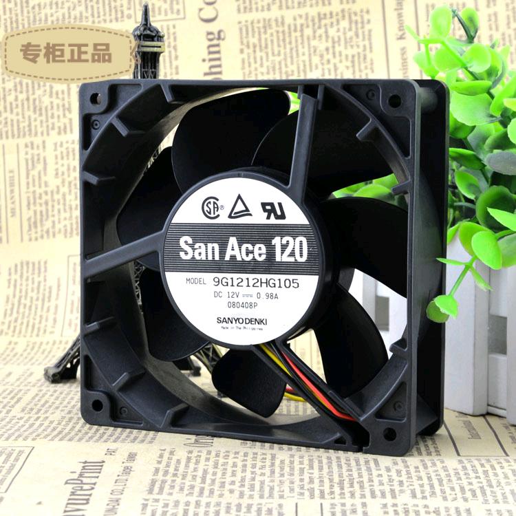 AVC DA12025B12L 12cm 12*12 120*120*25MM 12025 1225 12V 0.3A 4Pin Speed control PC Case Cooling Fan