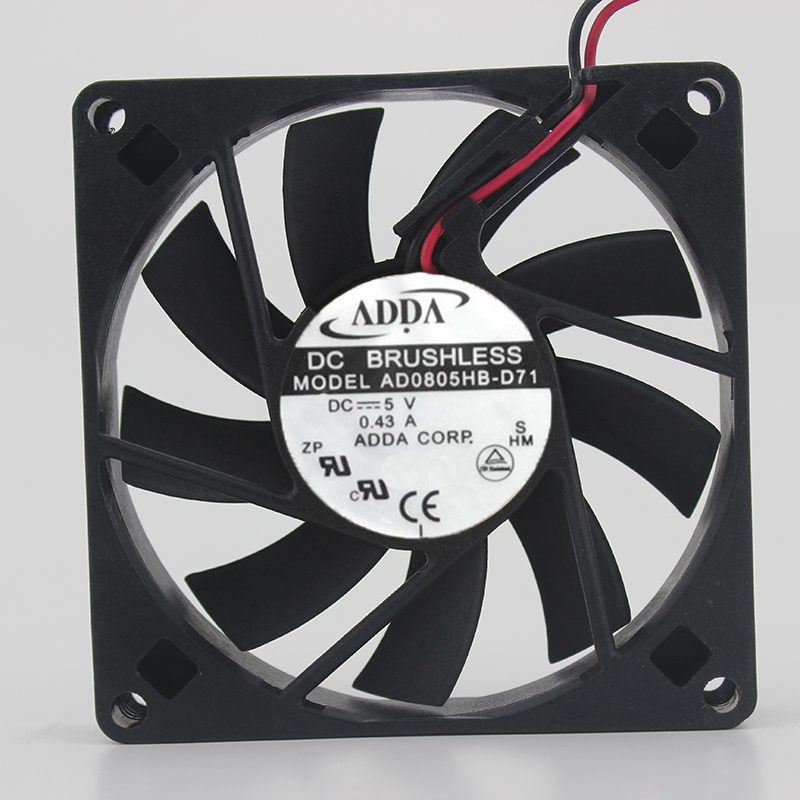 AD0805HB-D71 8015 5V 0.43A chassis fan power supply fan