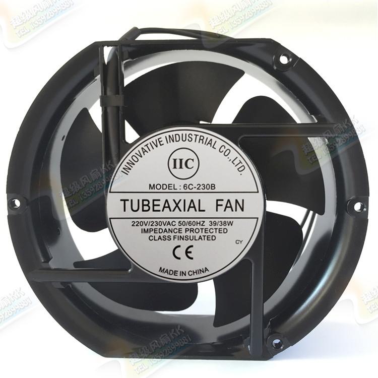 New original 6C-230B welding machine dedicated cooling fan 17251 220V AC fan