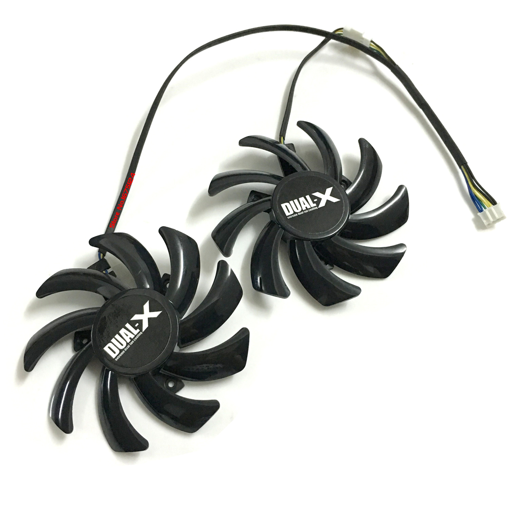 40mm*40mm*20mm DC 12V 2-Pin 5 Blade Cooler Brushless Mini Cooling Fan 4020 #H029#