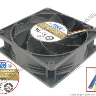 AVC 2B12038B48H, P079 DC 48V 0.70A 120x120x38mm Server Square fan