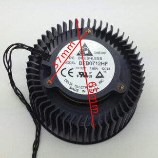 Original Delta 8038 DC 12V 2.34A TFB0812UHE 4-line PWM Temperature Control Server Heat Dissipation Cooling Fan