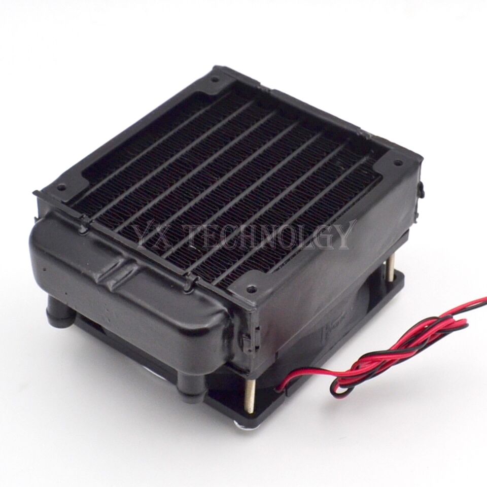 Szytf 80mm Radiator Computer Cpu Cooling Water Cooler Radiator Fan