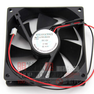 Original 9025 RDL9025S DC12V 0.16A ultra-quiet chassis power supply refrigerator fan