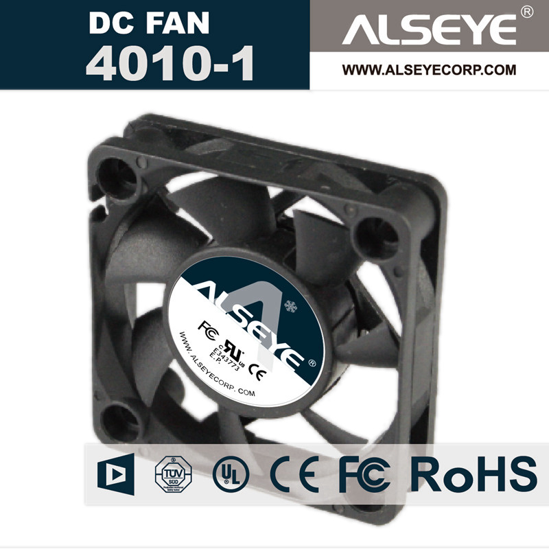 ALSEYE 4010 DC Cooling Fan, 12v 0.55A 7000RPM 40mm Fan Radiator, Hydraulic Bearing Cooling Fan Cooler 40 x 40 x 10mm