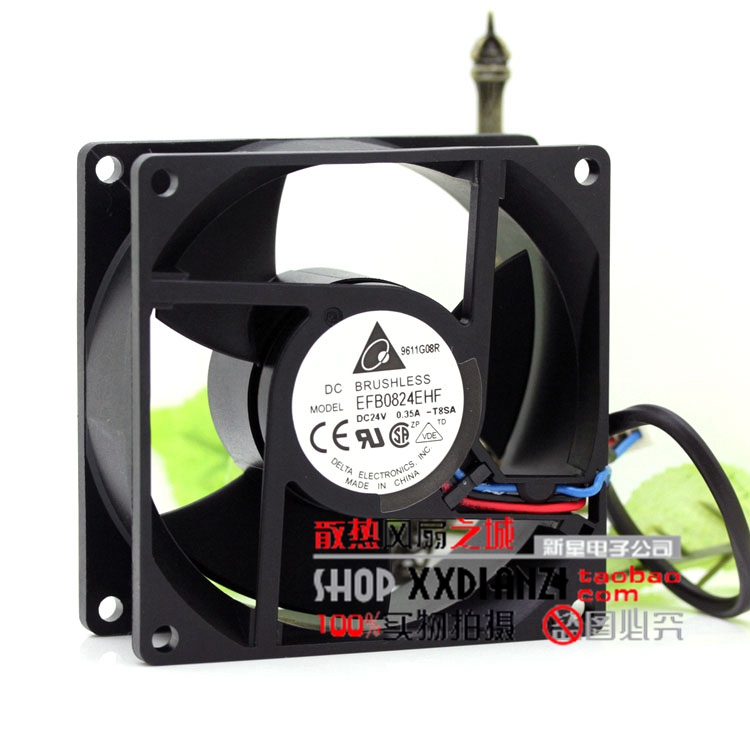 Free Delivery.New EFB0824EHF 8032 0.35A 24V Emerson CT inverter cooling fan