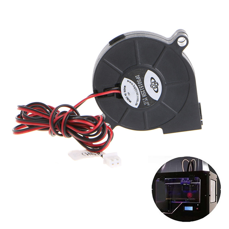 DC 12V 2Pin Mini Cooling Fan 40MM 40x40x10mm Small Exhaust Fan for 3D Printer