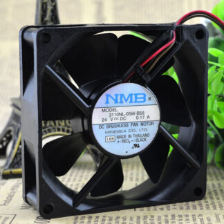 3110NL-05W-B58 24V 8CM 80*80*25 0.17A NMB inverter cooling fan