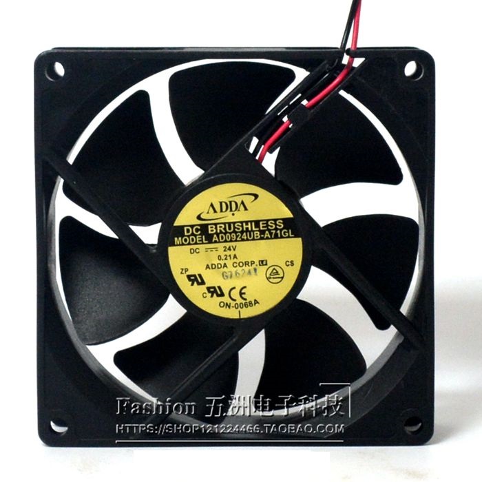 SSEA New cooling fan for ADDA AD0924UB-A71GL 24V 0.21A 9CM 9025 92*92*25mm Double ball bearing inverter FAN
