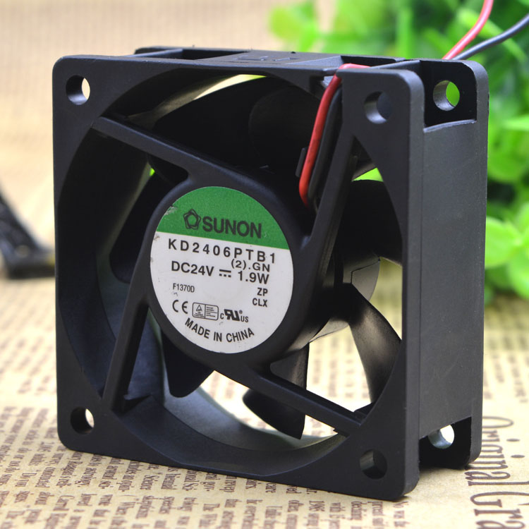 Free Delivery.KD2406PTB1 6025 6 cm 24 v 2.6 W inverter fan by the server