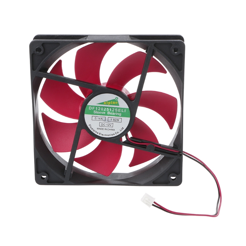 Fan for Computer 120 mm DC12V 0.2A 2.5 2pin Server Inverter Case Axial Cooler Industrial Fan