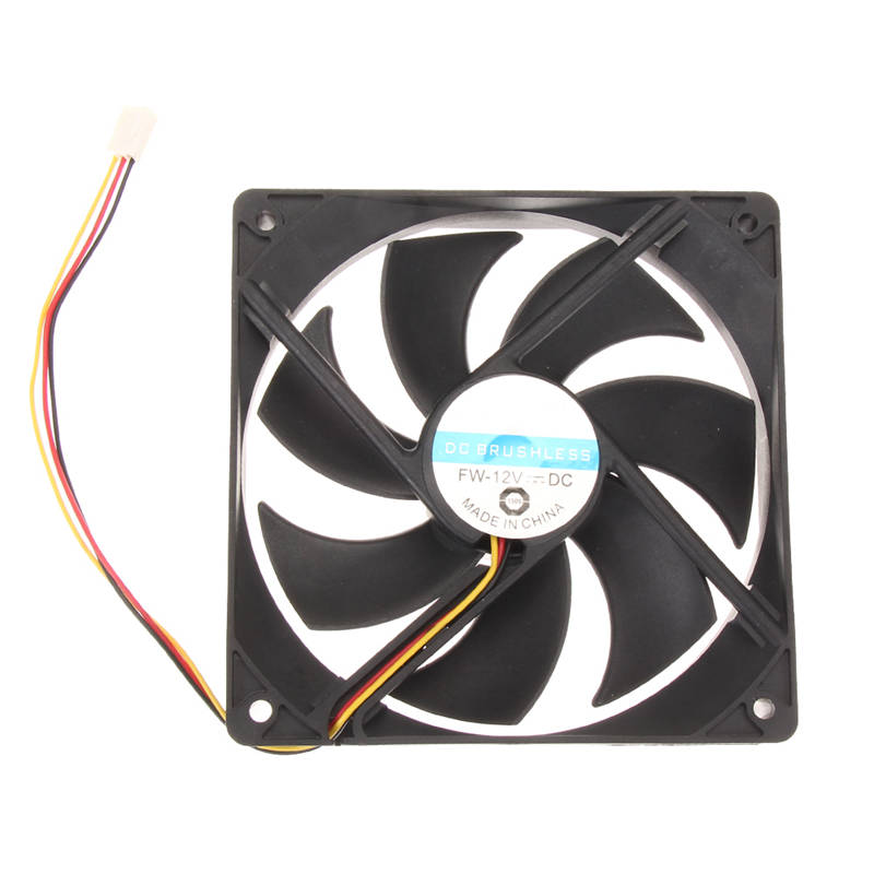 80mm 2 Pin Connector Cooling Fan for Computer Case CPU Cooler Radiator-CAA