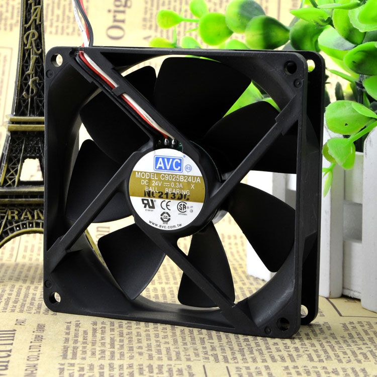 Free Delivery. 9025 24 v 0.3 A 9 cm and 9 cm Inverter chassis cooling fan C9025B24UA