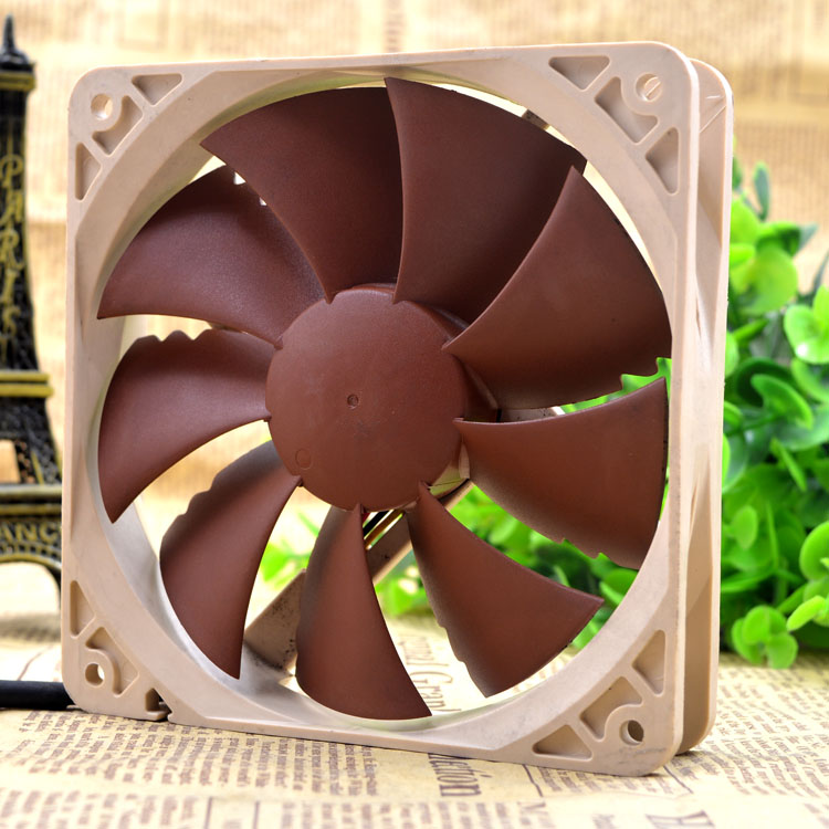 SSEA New cooling fan for Delta FFC1212DE ball bearing Fan PWM intelligent control speed 12V 2.4A 12CM 120*120*38mm 4pin