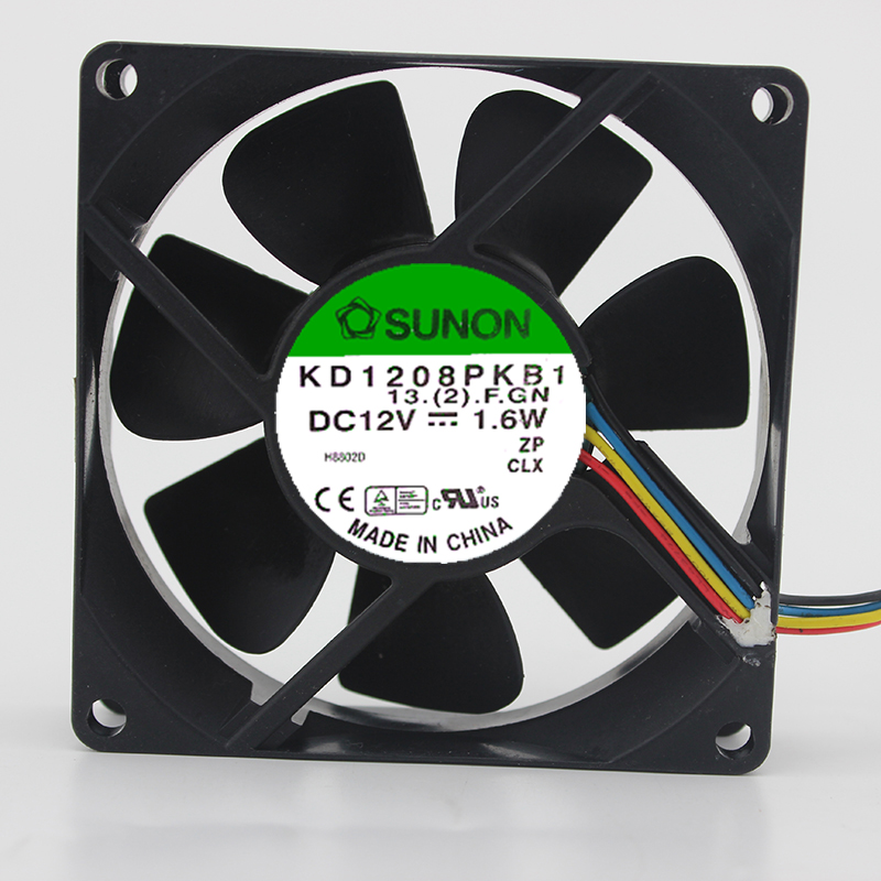 8020 KD1208PKB1 13. (2) .GN 8CM 12V 1.6W power supply chassis fan