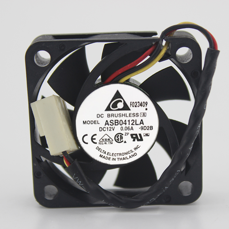 Original 109R0612M423 6025 12v 0.06A 6CM ultra-quiet speed cooling fan 3P