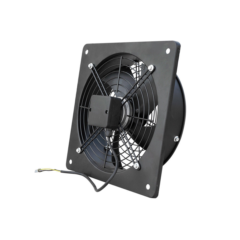 125W 10'' Industrial Ventilation Air Blower Extractor Plate Fan Axial Grill 