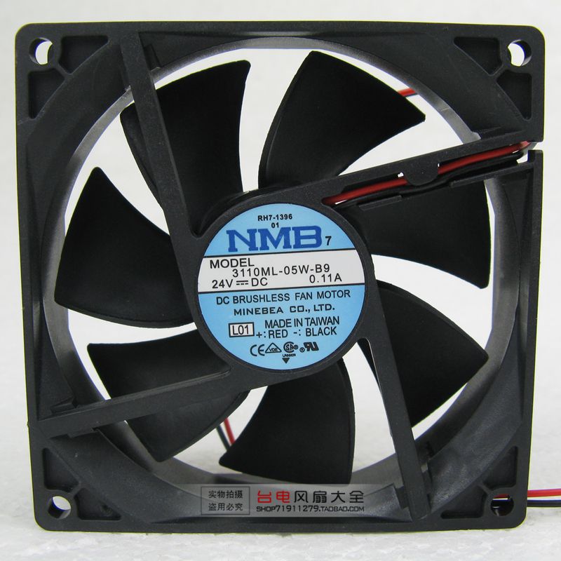 AFB0924HB DC 24V 0.45A 90 * 90 * 25MM 9CM inverter cooling fan