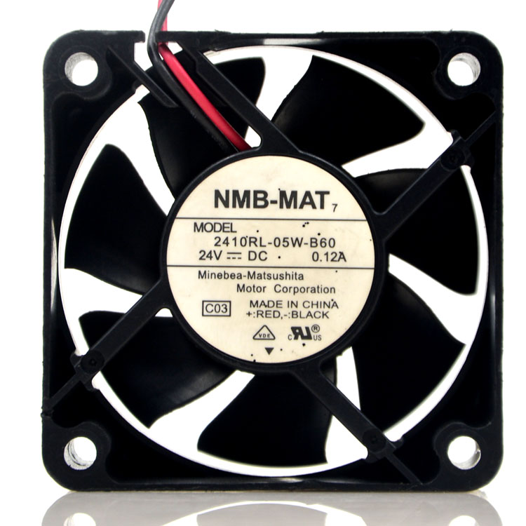 New original 2410RL-05W-B60 6025 24V 0.12A 6cm fan inverter fan