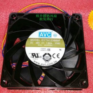 Original AVC 12038 DC 48V 1.80A Y082 120*120*38MM DYTH1238B8F 4-wire server industrial cooling fan