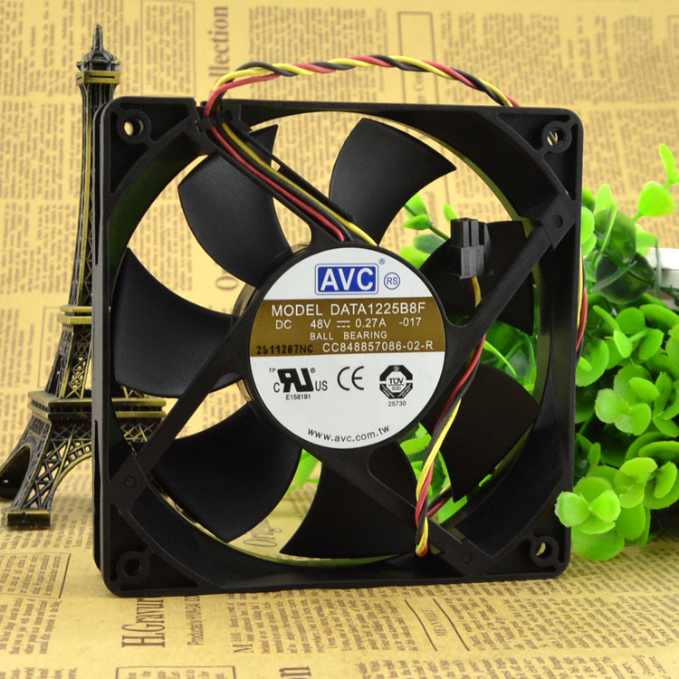 The original NMB 4710NL-07W-B69 12CM 12025 48V 0.2A120 x 120 x 25mm inverter Case Fan