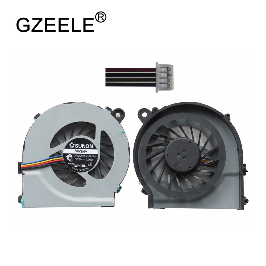 GZEELE Laptop cpu cooling fan for HP Compaq CQ42 G42 CQ62 G62 for Pavilion g4 HSTNN-Q72C Series Notebook Fan Cooler CPU 4 Lines