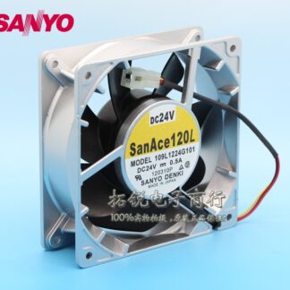 SANYO New 12CM 109L1224G101 24V 0.5A 12038 inverter cooling fan for 120*120*38mm