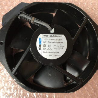 Original ebm W2E142-BB05-87 115VAC 27 / 28W 172*150*38 mm high temperature equipment fan