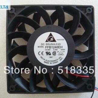 Delta FFB1248EH 12CM 120MM 1225 12025 120*120*25MM 48V 0.38A cooling fan