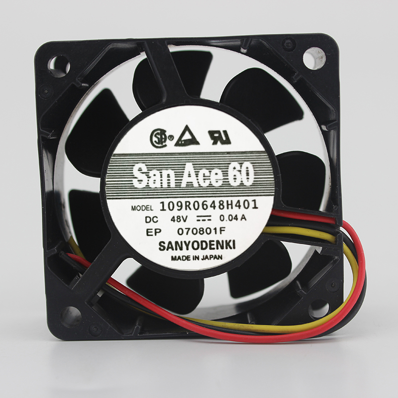 Free Delivery.RDD8025B4-R44AG01 48V 0.10A 3-wire cooling fan