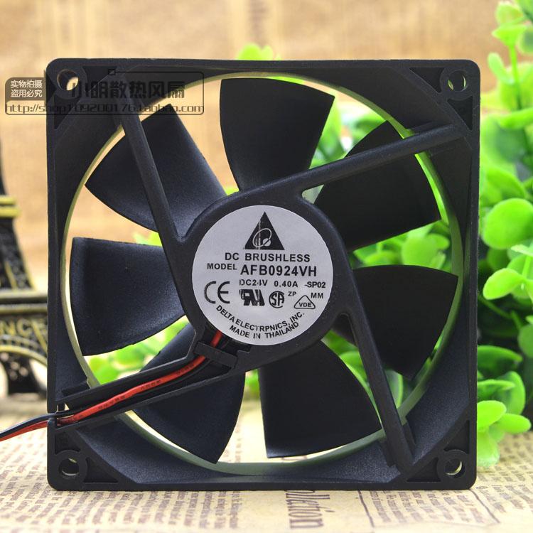 New original AFB0924VH 9025 9CM 24V 0.4A drive double ball cooling fan