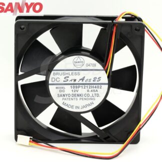 SANYO 109P1212H402 DC12V 0.45A 12CM 12025 120mm 120x120x25mm server inverter cooling fans