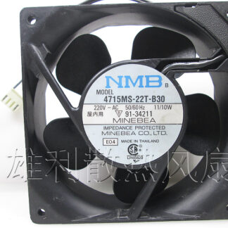 Original NMB 4715MS-22T-B30 220V 11 / 10W 120*120*38MM metal frame cooling fan