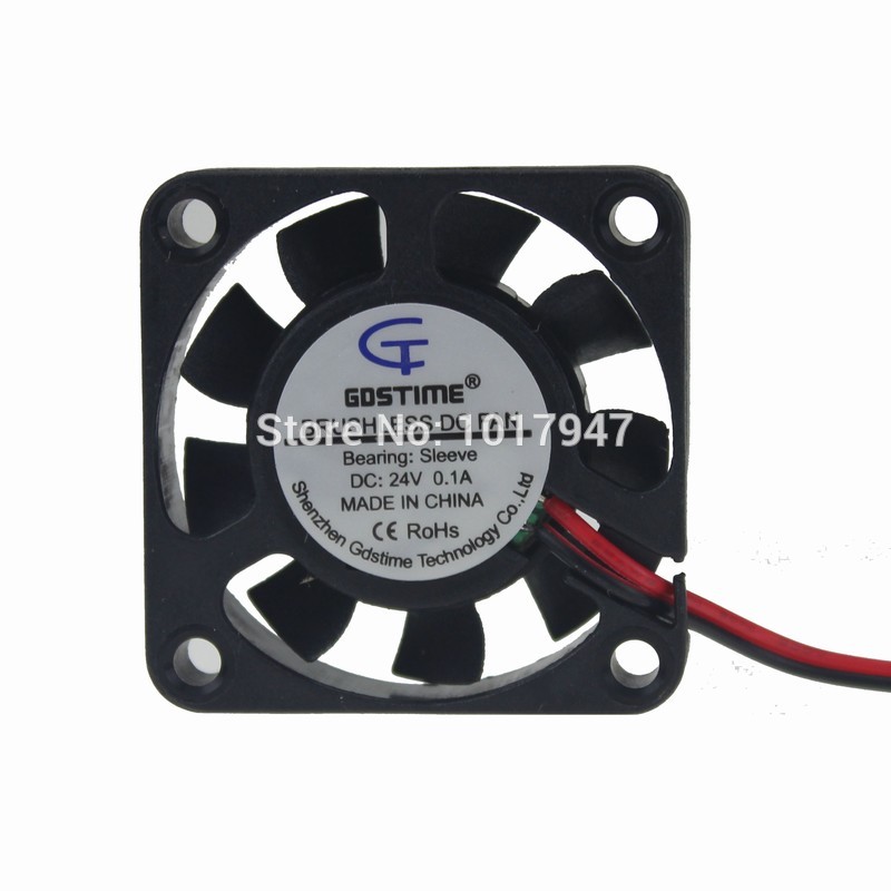 1 Piece Gdstime 24v PC Computer Cooler 24 Volt 92mm 92x92x25mm 9225S Axial Flow Brushless Case Cooling Fan 90mm 9225