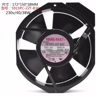 Original NMB 1608KL-05W-B69 4020 4cm 40*40*20MM 24V 0.13A cooling server axial fan