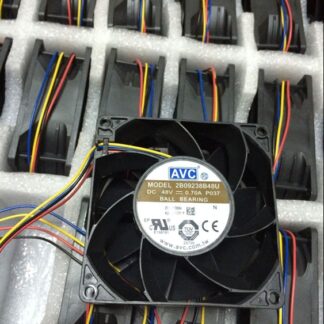 AVC 2B12038B48U -P055 DC 48V 1.3A 12cm 120mm 12038 4-wire PWM server inverter axial cooling fans cooler