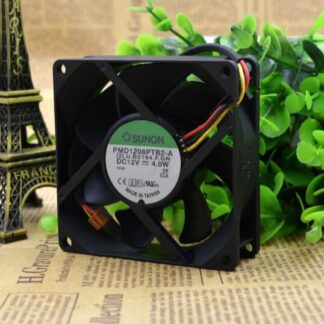 Genuine Delta AFB0812M 80*80*25 12V 0.18A 2/3 line double ball computer fan