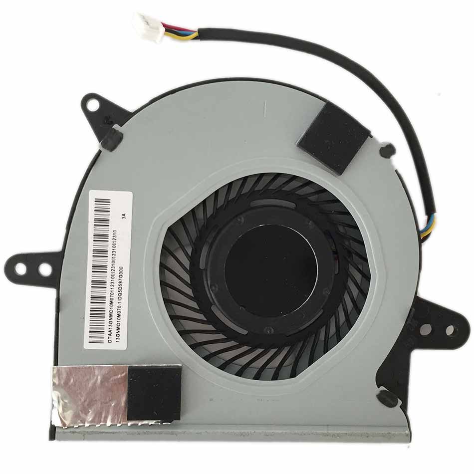 New Original laptop Cooler Radiator DC Brushless Cpu Cooling Fan For ASUS X401U X501U Free shipping