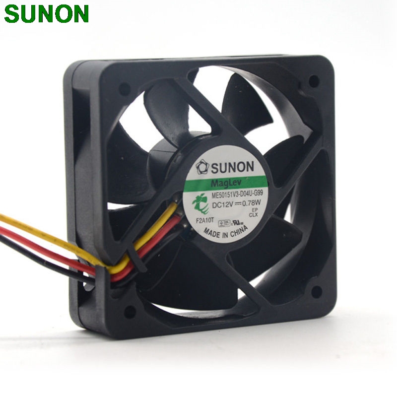 SUNON ME50151V3-D04U-G99 5015 12V 0.78W 3P silent quiet low noise cooling fan