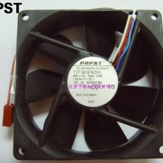 Original papst typ3418n 2hh 9CM 9.2CM 90*90*25MM 92*92*25MM 9225 9025 48v electronic enclosures cooling fan