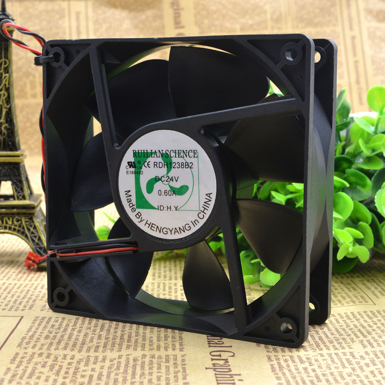 Original Sanyo 9LB1224S102 DC24V 0.46A 12cm inverter fan