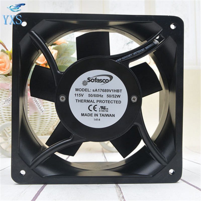 SXDOOL Brushless ec aial fan motor ec fans 80*80*25mm 80mm 8cm AC Dual Voltage 115V 230V 50/60Hz 6W 3000RPM 36.5CFM customized