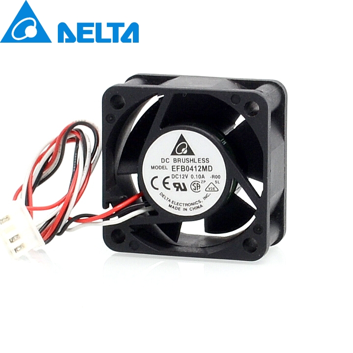 Free shipping original Delta 40*40*20mm EFB0412MD-ROO 4020 12V 0.10A 3-wire alarm signal fan