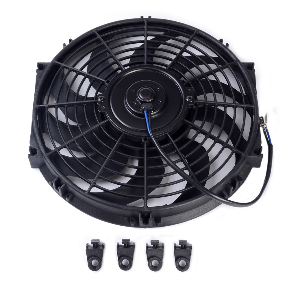 Oil Cooler Water Cooler New Electric Radiator Cooling Fan For 200 250 cc Chinese ATV Quad Go Kart Buggy Dirt Bike Motorcycle