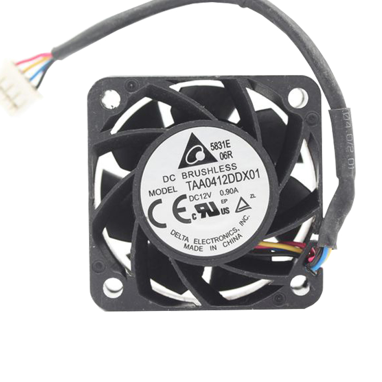 Original Delta TAA0412DDX01 4020 DC 12V 0.9A 4CM 40*40*20mm 4-line PWM Ultra Violent Cooling Fan