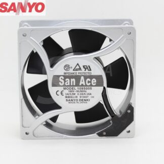 Sanyo 109-602 16050 160mm 16cm 37.5/33W 200V inverter server axial cooling fans