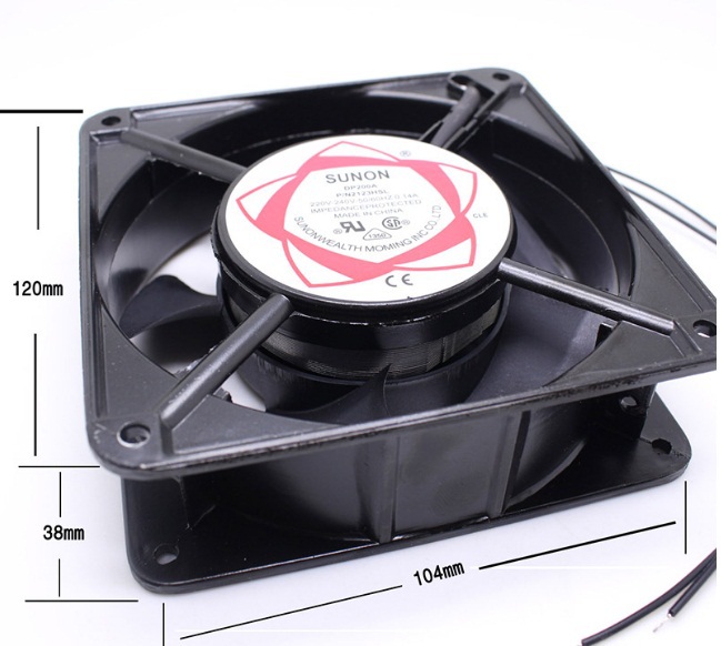 Free Shipping Snuon Ac 220v 12038 Cabinet Ac Cooling Fan