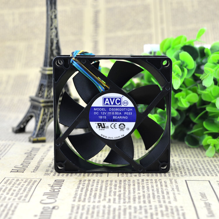 Genuine 9025 AUB0912VH 12V 0.6A 9CM / cm 4-pin temperature control PWM cooling fan